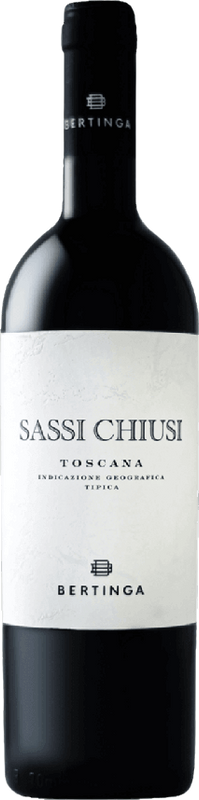Flasche Sassi Chiusi Toscana IGT von Bertinga