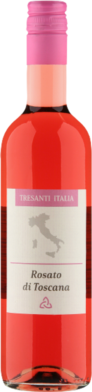 Flasche Tresanti Rosato di Toscana IGP von Barisi