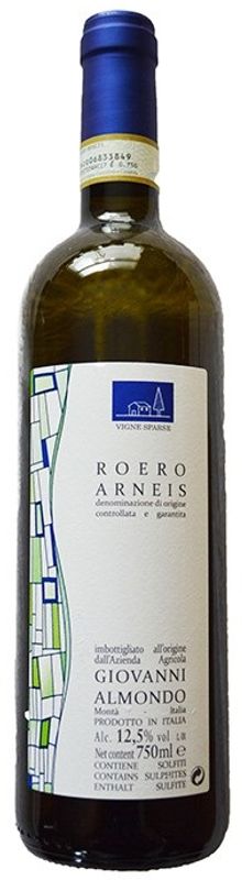 Bouteille de Roero Arneis Vigne Sparse de Giovanni Almondo