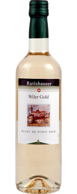 Image of Rutishauser Wil St. Galler AOC Blanc de Pinot Noir - 50cl - Ostschweiz, Schweiz bei Flaschenpost.ch