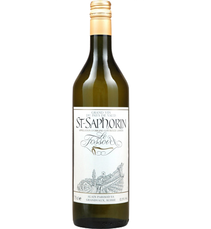 Bottle of St-Saphorin Le Fossoir Lavaux AOC from Alain Parisod