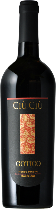 Image of Ciù Ciù Piceno Rosso Superiore Gotico DOC - 150cl - Marche, Italien