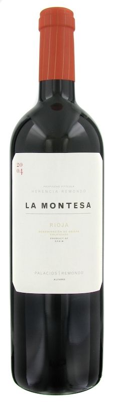 Bottiglia di Rioja Crianza La Montesa DOC di Bodegas Palacios Remondo