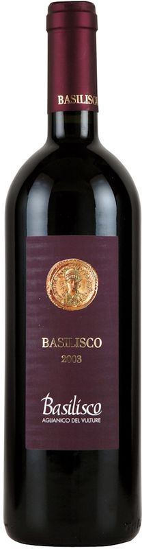 Bottle of Basilisco Aglianico del Vulture DOC from Basilisco
