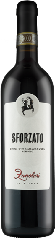 Bouteille de Sforzato di Valtellina DOCG de Zanolari Söhne