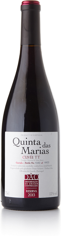 Bouteille de Cuvee TT Reserva de Quinta das Marias