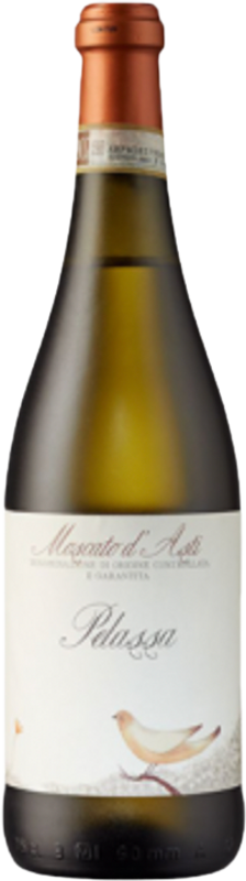 Bottle of Moscato d'Asti DOCG Pelassa from Azienda vitivinicola Mario Pelassa