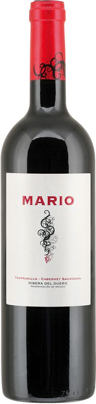 Bottle of Ribera del Duero DO Mario from Vega Clara