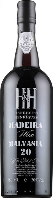 Image of Henriques & Henriques Malmsey 20 years - 75cl, Portugal bei Flaschenpost.ch