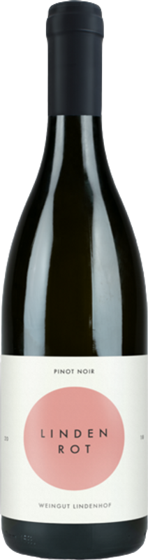 Flasche Lindenrot Pinot Noir AOC von Weingut Lindenhof