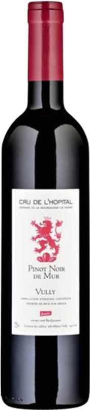 Bottiglia di Pinot Noir de Mur, Vully AOC Bio di Cave de l'Hôpital