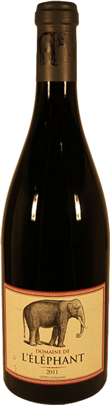 Bottiglia di Domaine De L'Elephant Rouge VDP Côtes Catalanes di Domaine d'Elephant
