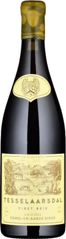 Bottle of Pinot Noir from Tesselaarsdal