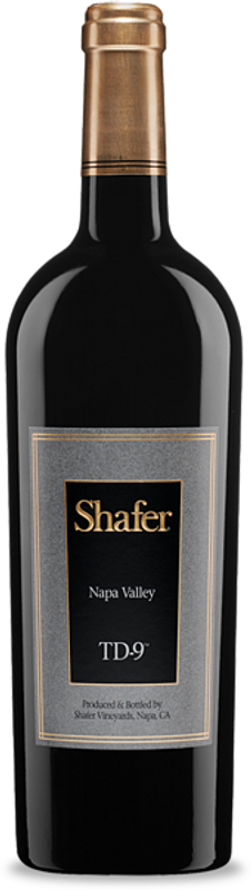 Bottle of TD-9 Napa Valley from Shafer Vineyards