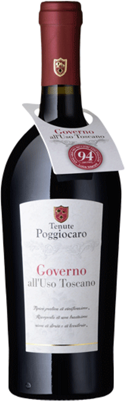 Bottle of Governo all'Uso Toscano from Tenute Poggiocaro