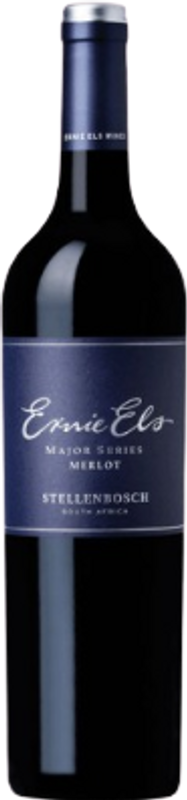 Bottle of Merlot Major Series from Ernie Els Winery