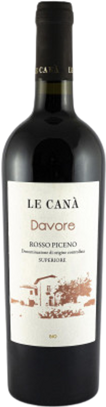 Flasche Rosso Piceno DOC Davore von Le Canà