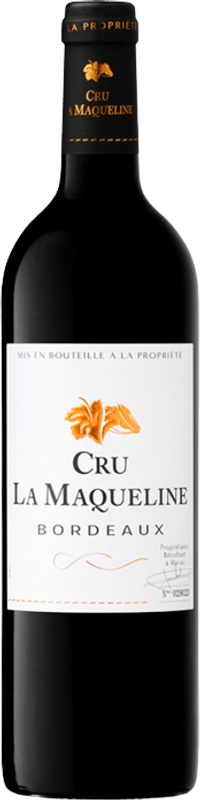 Bottle of Cru la Maqueline Bordeaux AC from Castel Frères