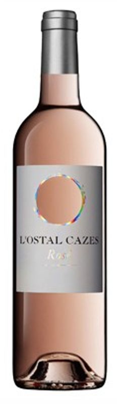 Bottle of L‘Ostal rosé IGP from Domaine Cazes