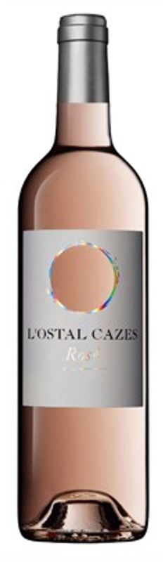 Bouteille de L‘Ostal rosé IGP de Domaine Cazes