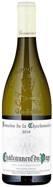 Image of Domaine de la Charbonnière Châteauneuf-du-Pape Blanc AC - 75cl - Côtes du Rhône, Frankreich bei Flaschenpost.ch