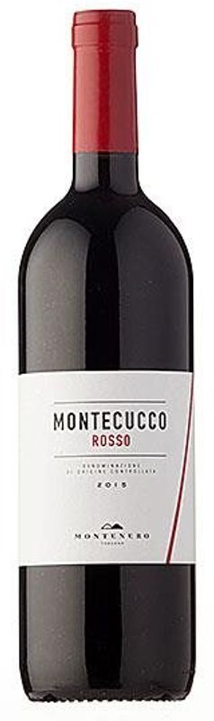 Bottle of Montecucco Rosso DOC from Montenero