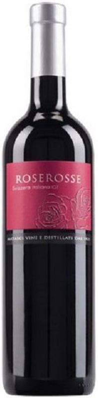 Flasche Roserosse Svizzera Italina IGT von Fratelli Matasci