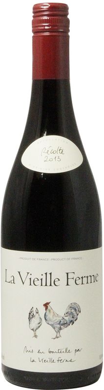 Bottiglia di Ventoux AC La Vieille Ferme Rouge di Famille Perrin
