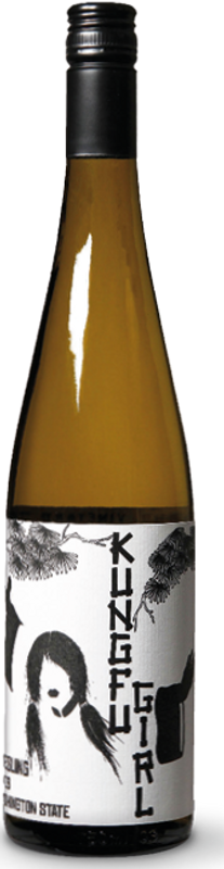 Bottle of Riesling Kung Fu Girl from Charles Smith Wines