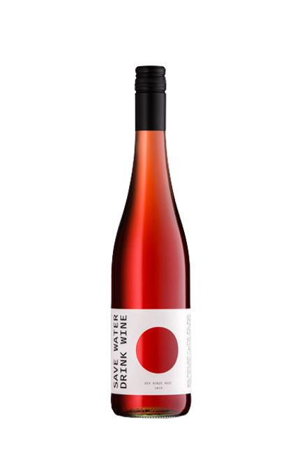 Image of Save Water Drink Wine Der runde Rosé - 75cl - Rheintal, Deutschland bei Flaschenpost.ch