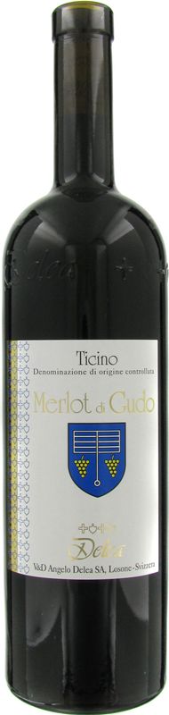 Bottiglia di Merlot Ticino DOC Gudo di Angelo Delea