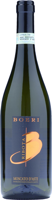 Flasche Ribota Moscato d'Asti DOCG von Boeri Vini