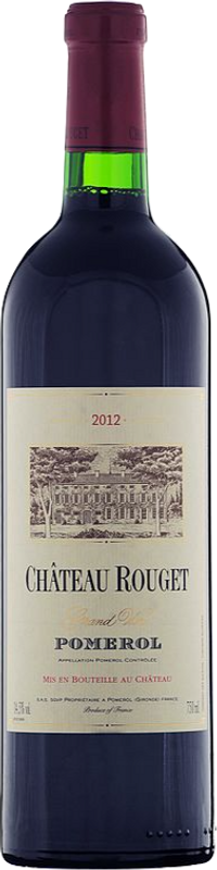 Bottle of Château Rouget Pomerol AOC from Château Rouget