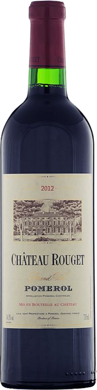 Bottiglia di Château Rouget Pomerol AOC di Château Rouget