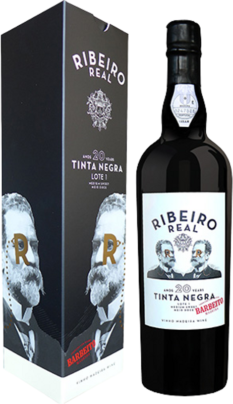 Bottiglia di 20 Years Old Tinta Negra Ribeiro di Vinhos Barbeito