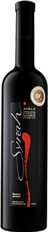 Flasche Syrah d'Aigle Chablais AOC Barrique von Les Celliers du Chablais