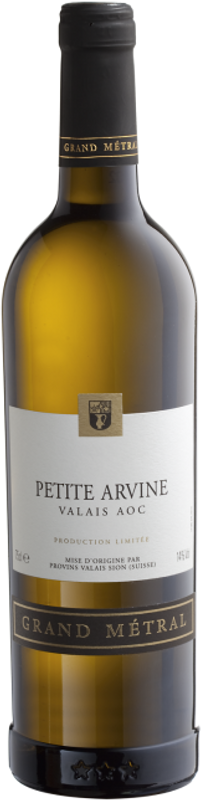 Bottle of Petite Arvine du Valais AOC Grand Metral from Provins