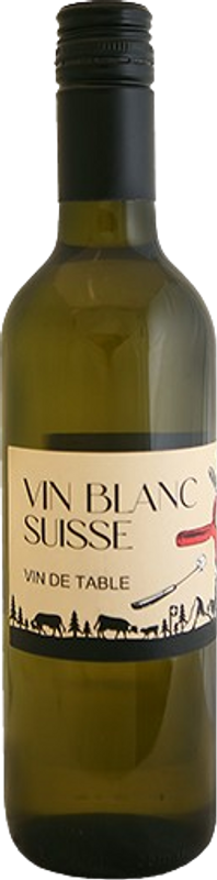 Bottle of Vin Blanc Fondue Vin de Table Suisse VP from L'Echanson