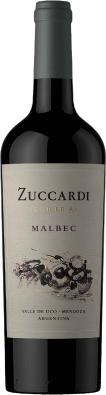 Bottle of Serie A Malbec from Familia Zuccardi