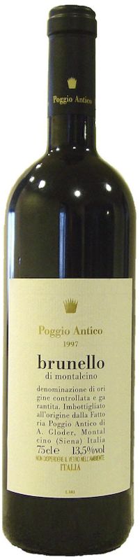 Bottle of Brunello di Montalcino DOCG from Poggio Antico