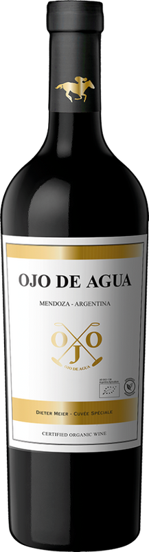 Bouteille de Ojo de Agua Cuvee Speciale Barrel Selection de Ojo de Vino/Agua / Dieter Meier