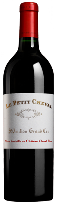 Image of Domaine de Cheval Blanc Le Petit Cheval Bordeaux AOC - 75cl - Bordeaux, Frankreich bei Flaschenpost.ch