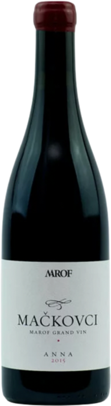 Bottle of Merlot Anna from Marof Winery