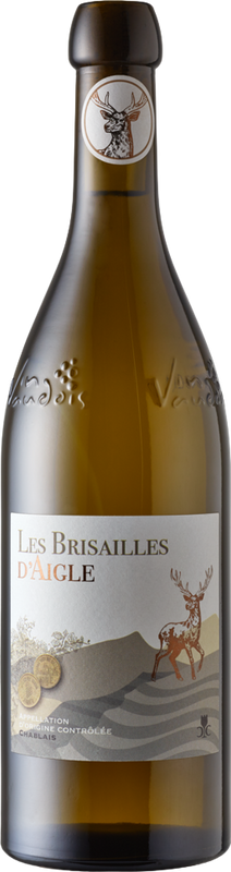 Bottiglia di D’Aigle Chablais AOC di Les Brisailles