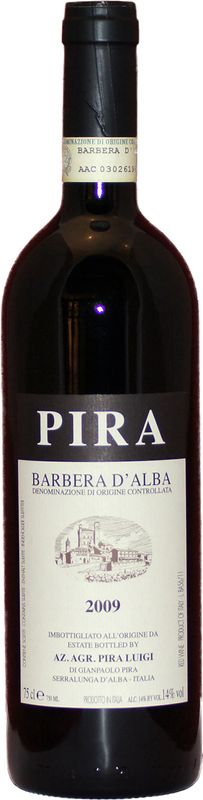 Bottle of Barbera D'Alba DOC from Mauro Veglio