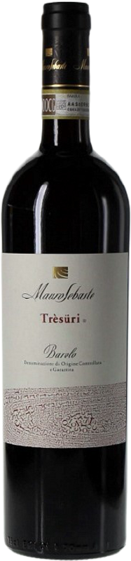 Bottle of Barolo DOCG Trèsüri from Mauro Sebaste