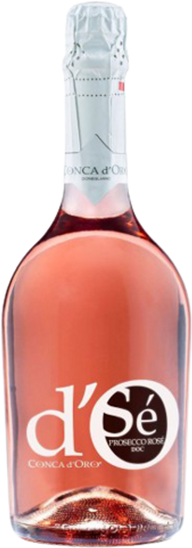 Bottiglia di Prosecco Rosé DOC Brut Trasparente di Fattoria Conca D'Oro