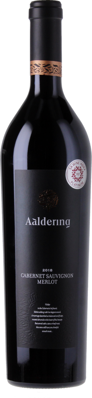 Bottiglia di Cabernet Sauvignon Merlot di Aaldering