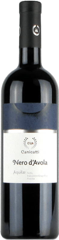 Bottle of Aquilae Nero d'Avola IGP from Canicatti