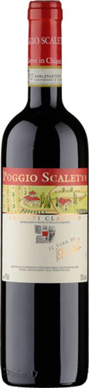 Bottiglia di Chianti classico DOCG di Podere Poggio Scalette